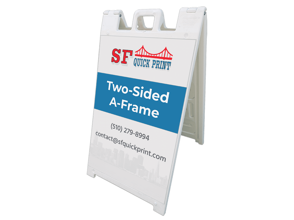 Two-Sided A-Frame